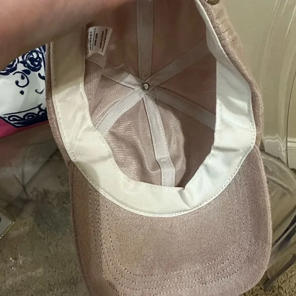 NWT Melrose and Market Blush Pink Adjustable Ball Cap Hat